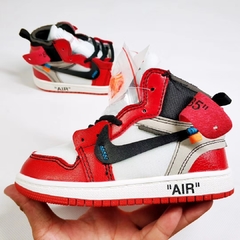 Infantil Jordan 1 Off White Chicago na internet
