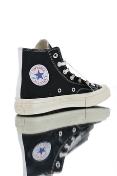 All Star Comme des Garçons Play Black Converse Edition - loja online