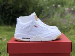 Levi's x Air Jordan 4 White - Hype Imports BR