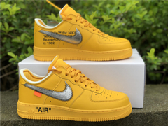 air force 1 off white university gold - comprar online