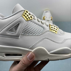 air jordan 4 sail metallic gold