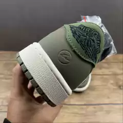 Travis Scott x Air Jordan 1 Low OG “Black Olive”