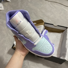 Jordan 1 Mid Purple Aqua - comprar online