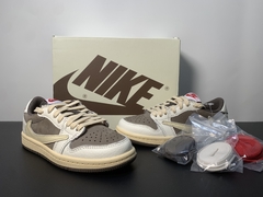 KIDs infantil Jordan 1 Retro Low OG Travis Scott Reverse Mocha - Hype Imports BR