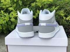 Imagem do air jordan 1 mid grey blue