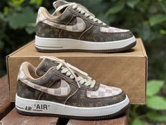 L.O.U.I.S V.U.I.T.T.O.N × Air Force 1 OW OffWhite - Hype Imports BR
