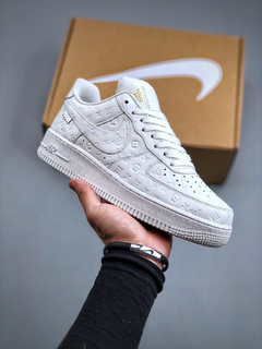 white louis vuitton air force 1 LV - comprar online