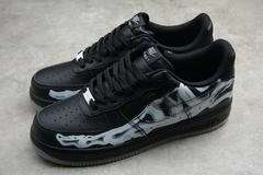 air force 1 low black skeleton halloween - Hype Imports BR