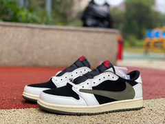 Air Jordan 1 Low “Travis Scott Olive” na internet