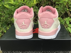 Air Jordan 3 WMNS Sail Rust Pink na internet