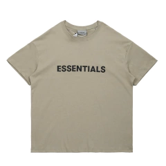 nova T-shirt Essentials manga curta 100% 1: 1 T-shirt essencial