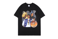 T-shirt Asap Rocky Camiseta Casual de Manga Curta na internet