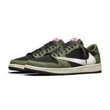 Travis Scott x Air Jordan 1 Low OG “Black Olive”