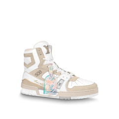 LOUIS VUITTON Sneaker Boot LV Trainer White