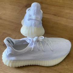 TENIS AD YEEZY BOOTS 350 BRANCO BRANCO - loja online