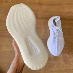TENIS AD YEEZY BOOTS 350 BRANCO BRANCO