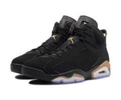 Air Jordan 6 Black/Metallic Gold