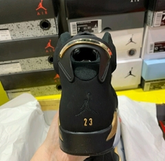 Air Jordan 6 Black/Metallic Gold - Hype Imports BR