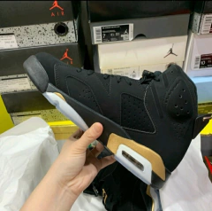 Air Jordan 6 Black/Metallic Gold - loja online
