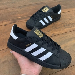 AD SUPERSTAR COURO PRETO - comprar online