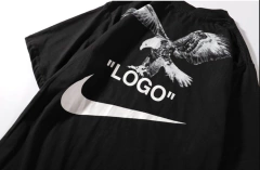 Camiseta NikeX Off-White Holanda 'LOGO' PRETA