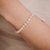 Pulseira Pérola Macrame