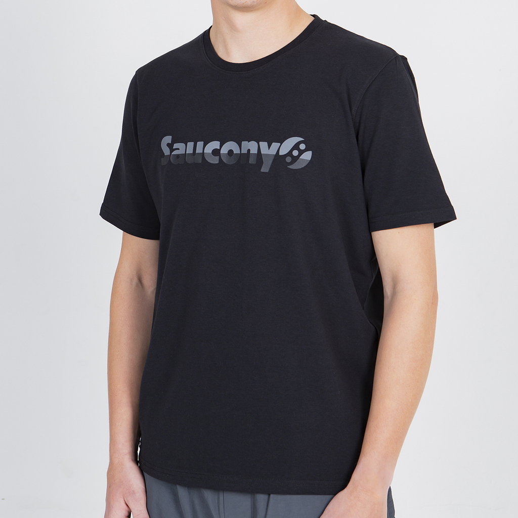 Remera Hombre Manga Corta Recovery Originals Black thumbnail 3