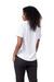 Camisa social feminina manga curta com laço - comprar online