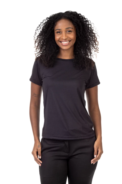 Camiseta feminina MALHA PV - comprar online