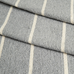 Manta Gris Raya Blanca Media (Ancho 1,50 mts)