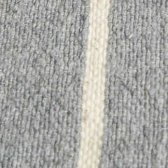Manta Gris Raya Blanca Media (Ancho 1,50 mts) en internet