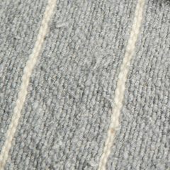 Manta Algodon Gris con Raya Fina Blanca (Ancho 1,50 mts) en internet