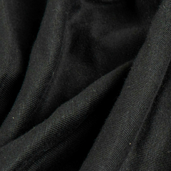Jersey Algodón Peinado 24/1 Negro en internet
