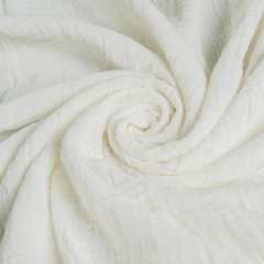 Gasa Pañalera Blanco Off White (Ancho 1,25 mts)
