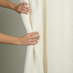 Nido de Abeja Doble Ancho Blanco Off White (Ancho 2,00 mts) - comprar online