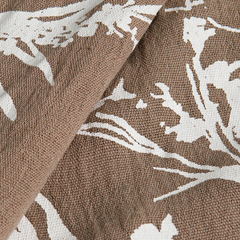 Gasa Pesada Premium Khaki Estampada con Ramas (Ancho 2,75 mts) en internet
