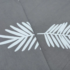 Tusor Liviano Vison Estampado con Hoja Blanca (1,50 mts) - comprar online