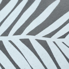 Tusor Liviano Vison Estampado con Hoja Blanca (1,50 mts) - Tela Entrego