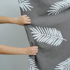 Tusor Liviano Vison Estampado con Hoja Blanca (1,50 mts) en internet