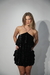 Vestido Babados Paetê - loja online
