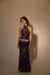 Conjunto Saia Celeste e Top Venus