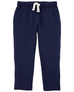Calça em Moletom Azul Carter's