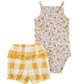Conjunto Carter's Algodão "Floral"
