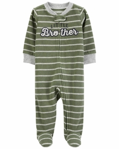 Macacão em Fleece Carter's "Little Brother"