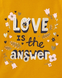 Camiseta Manga Longa Carter's "Love" - comprar online