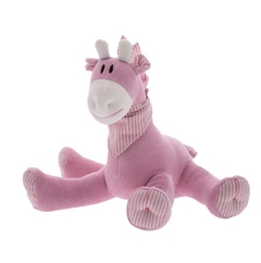 Urso Pelucia Baby Girafa "Rosa"