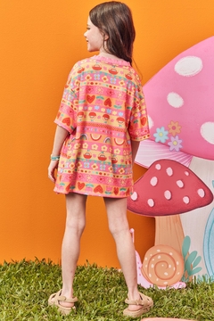 Imagem do Trio de Kimono e Top em Malha Fresh e Shorts em Jeans Liz Kukiê 74675