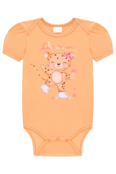 Conjunto de Body em Malha Fresh e Shorts em Viscose Kukiê 75324 - Estrelinha Baby Kids