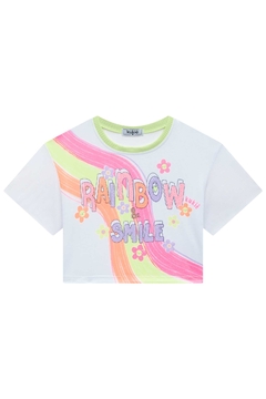 Imagem do Conjunto de Blusa Boxy Over em Meia Malha e Shorts em Moletom Kukiê 75867