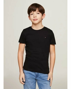 Camiseta Manga Curta Tommy Hilfiger "Preto" - comprar online